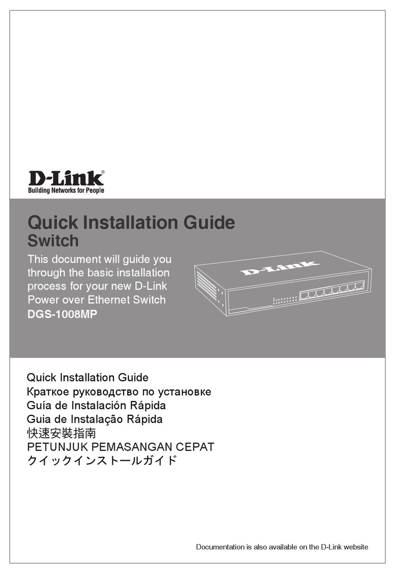 D-Link DGS-1008MP Manual de usuario