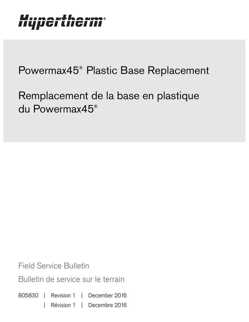Hypertherm Powermax45 XP Manual de referencia