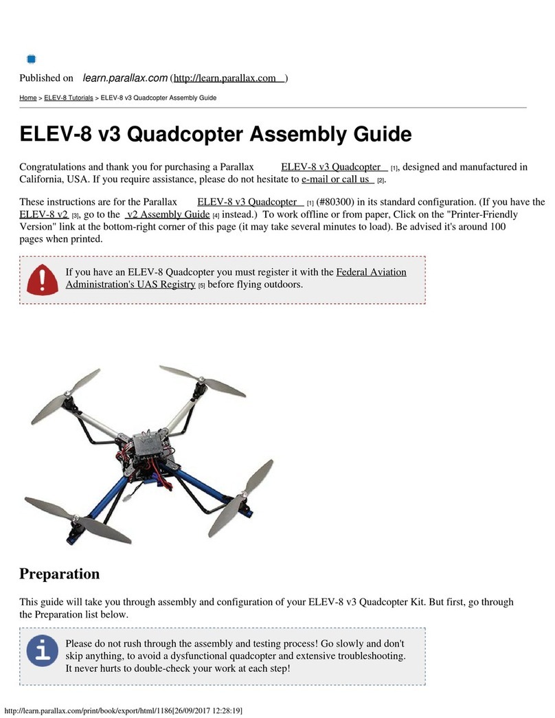 Parallax ELEV-8 Manual de usuario