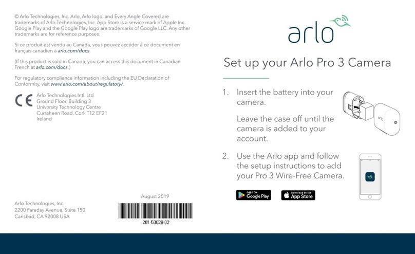 Arlo Pro 3 Manual de usuario