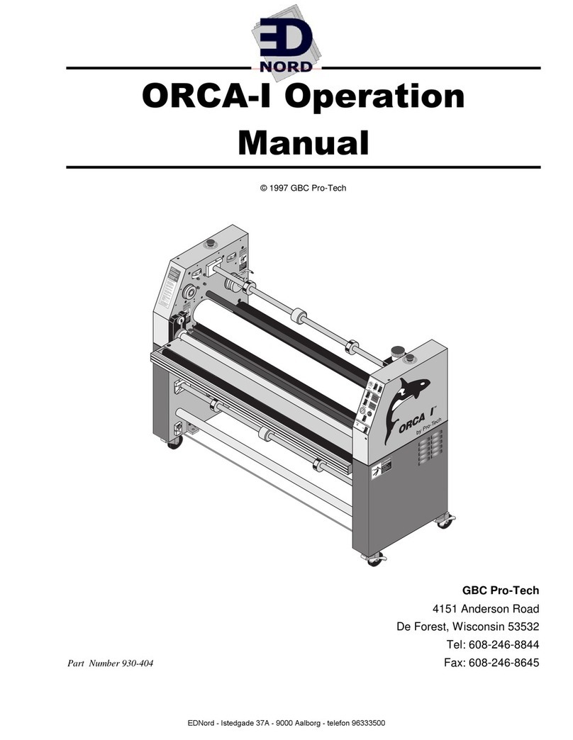 GBC ORCA-I Manual de usuario GBC ORCA-I Manual de usuario