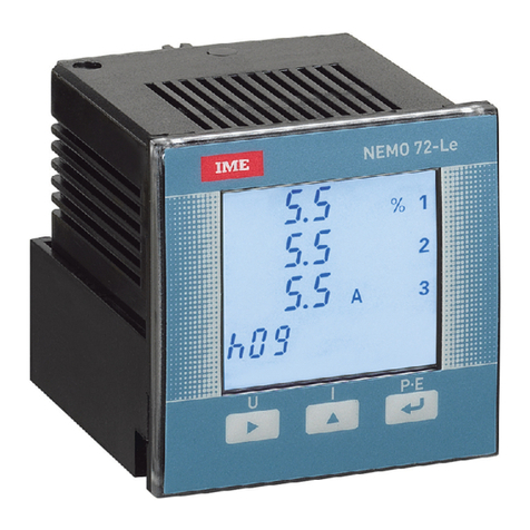 IME Nemo 72 Le Manual de usuario IME Nemo 72 Le Manual de usuario