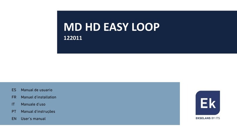 ITS Telecom Ek MD HD EASY LOOP Manual de usuario