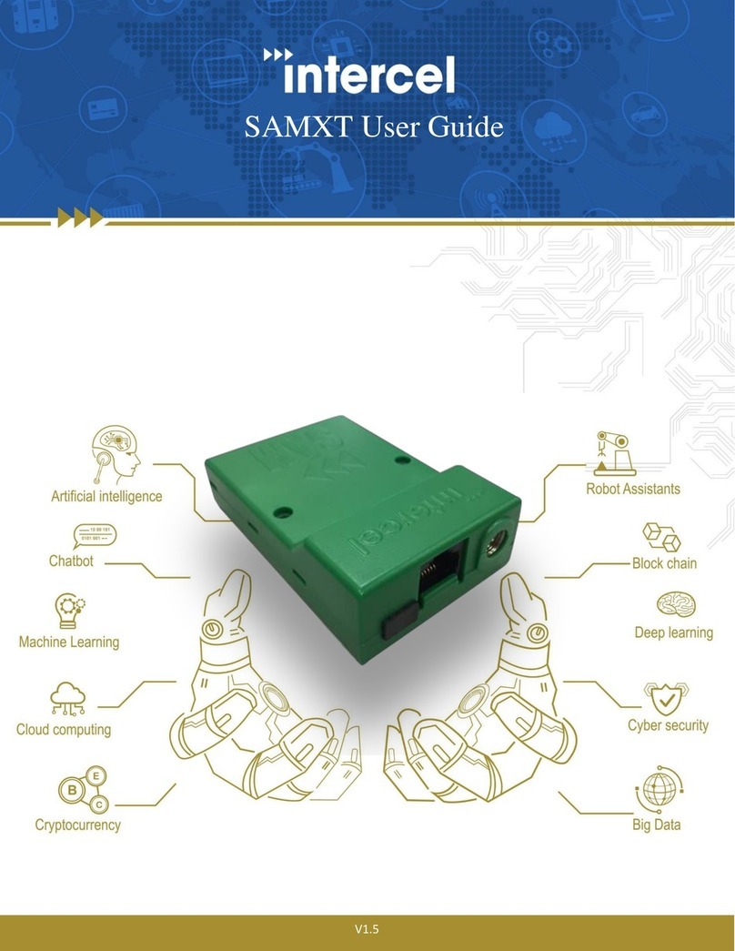 Intercel SAMXT Manual de usuario