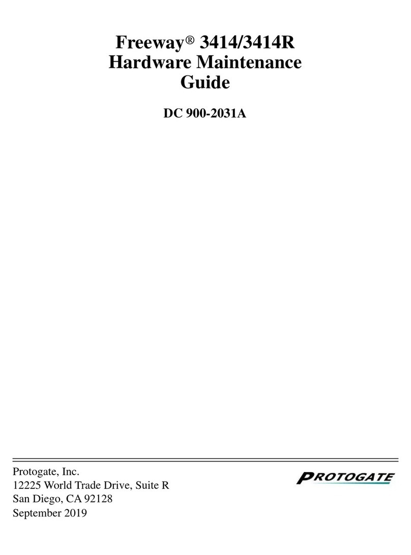 Protogate Freeway 3414 Manual del propietario