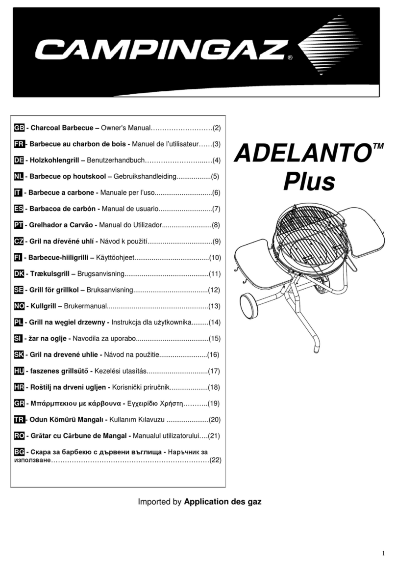 Campingaz ADELANTO Plus Manual de usuario