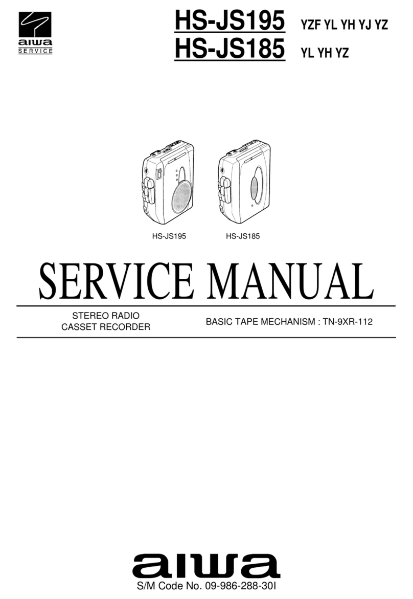 Aiwa HS-JS185 Manual de usuario