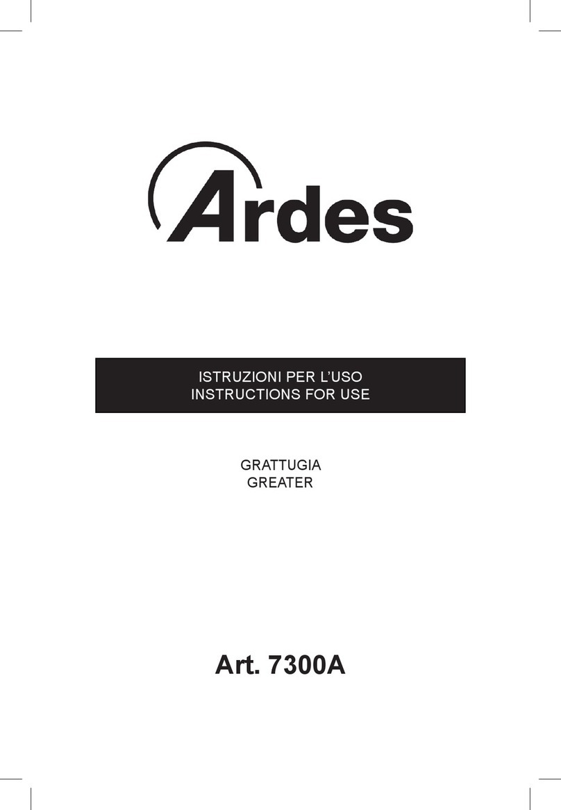ARDES 7300A Manual de usuario