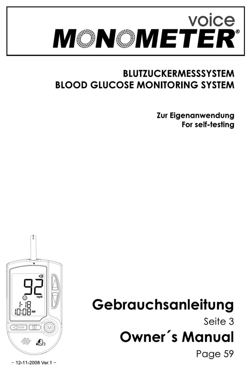 Monometer Voice Manual de usuario