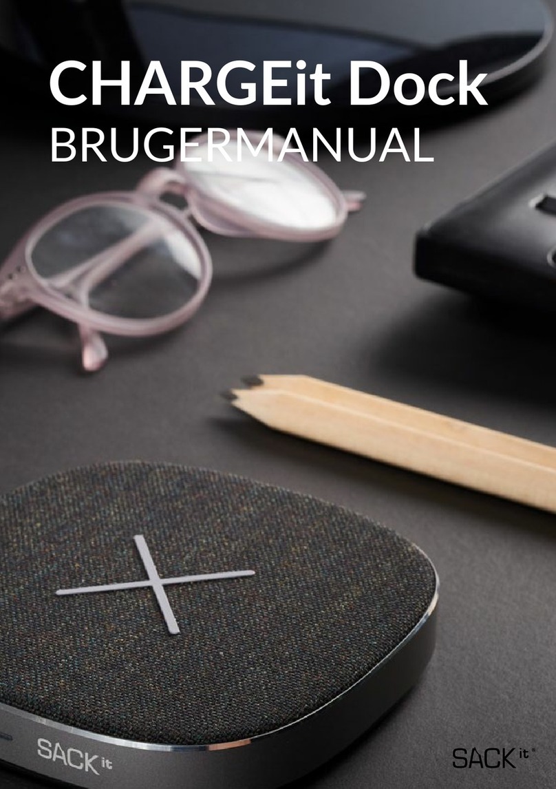 SACKit CHARGEit Manual de usuario