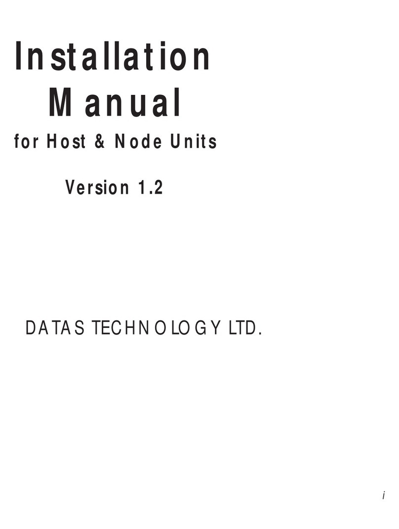Datas Technology Node 4000 Manual de usuario