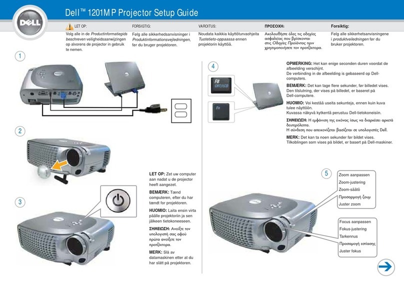 Dell 1201MP Manual de usuario