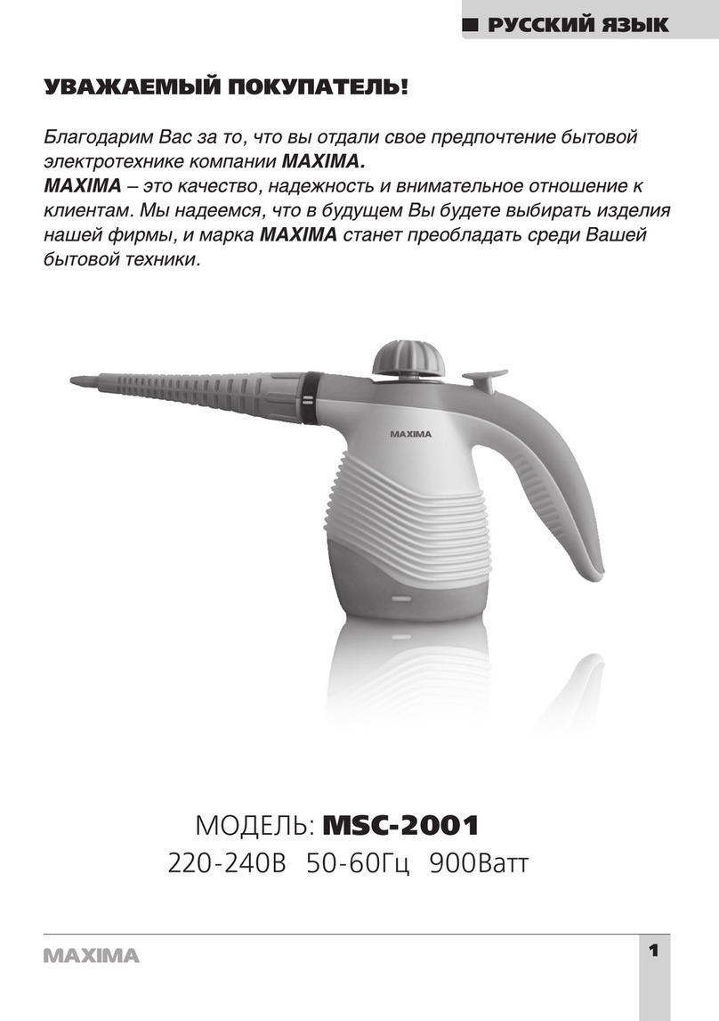 Maxima MSC-2001 Manual de usuario