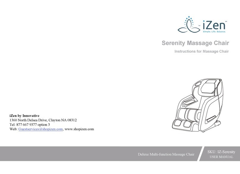 iZen Serenity Manual de usuario