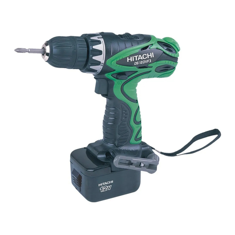 Hitachi Koki DS 12DVF3 Manual de usuario
