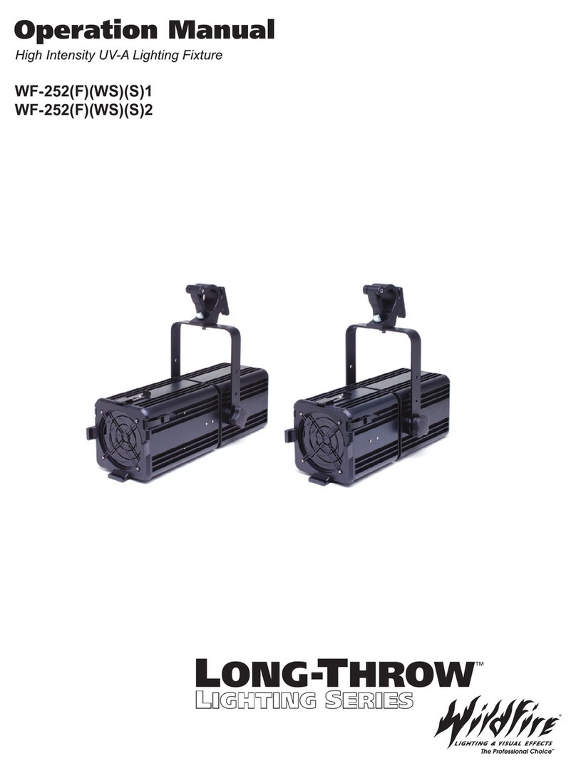 Wildfire LONG-THROW WF-252F1 Manual de usuario