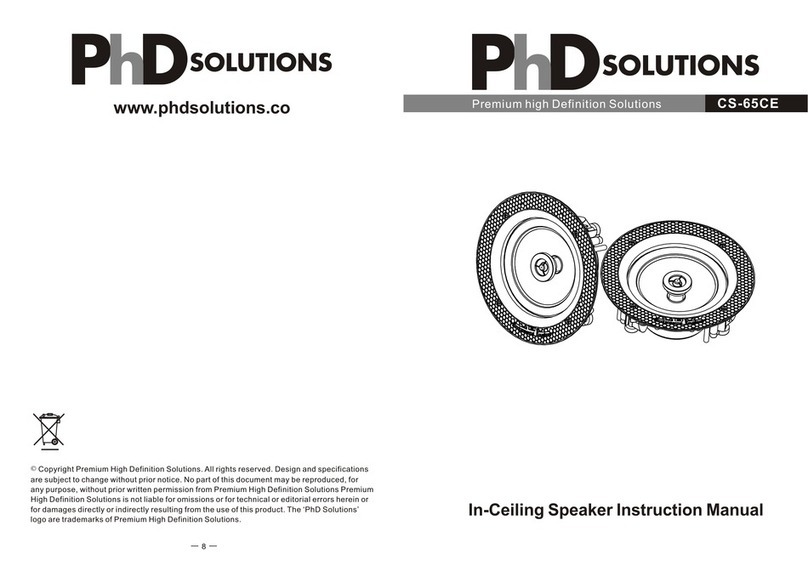 PhDsolutions CS-65CE Manual de usuario