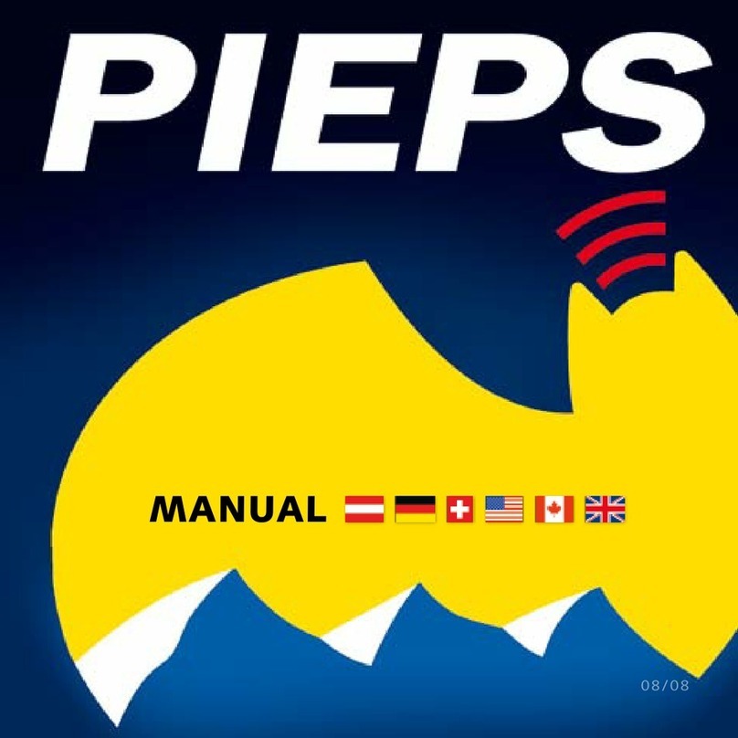 PIEPS DSP Manual de usuario PIEPS DSP Manual de usuario