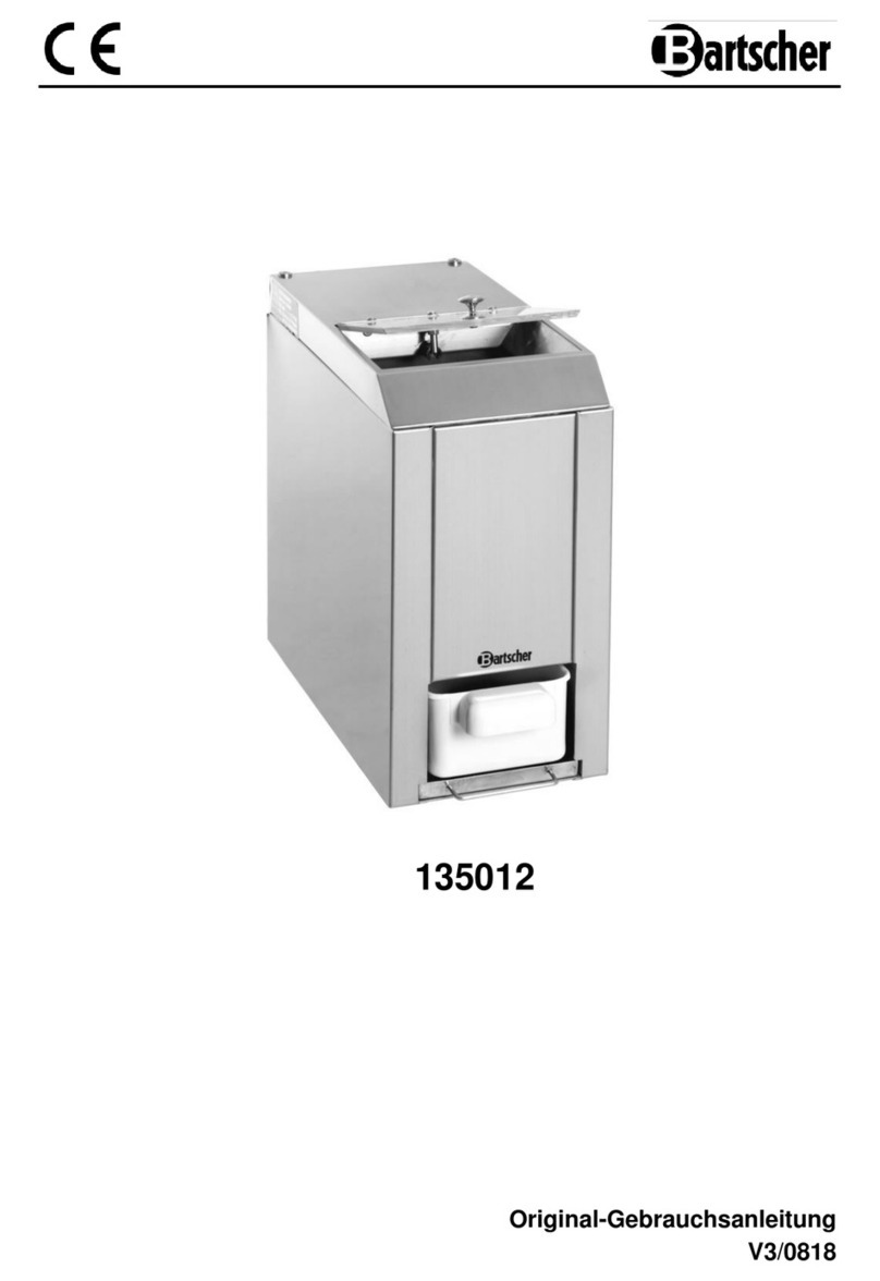 Bartscher 135012 Manual de usuario