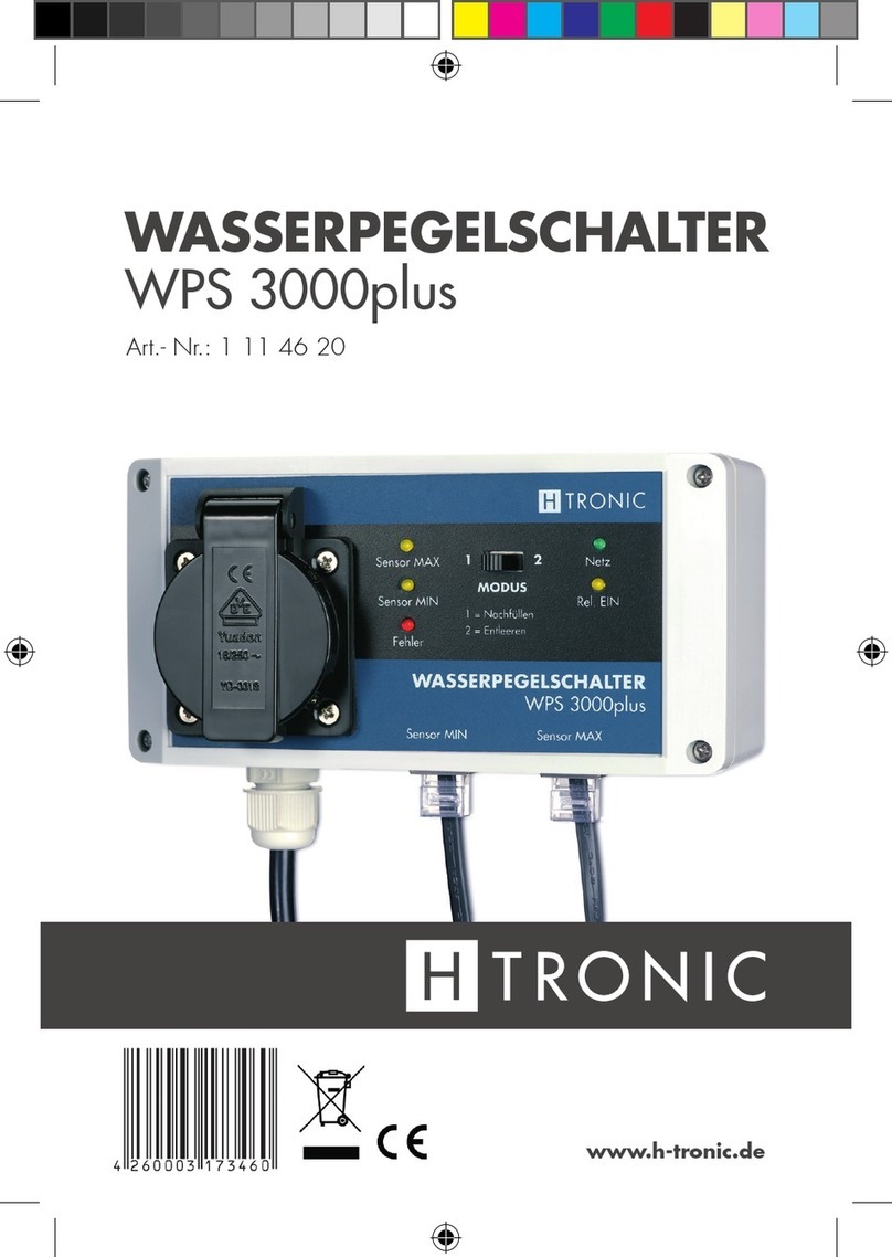 HTRONIC WPS 3000plus Manual de usuario