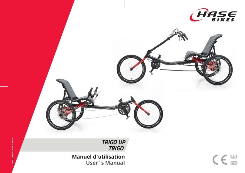 HASE Bikes TRIGO UP Manual de usuario