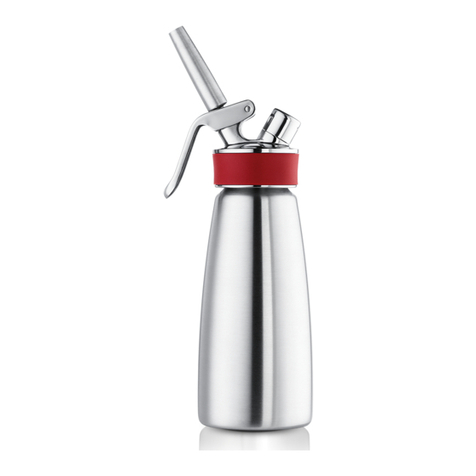 iSi Whipper Manual de usuario