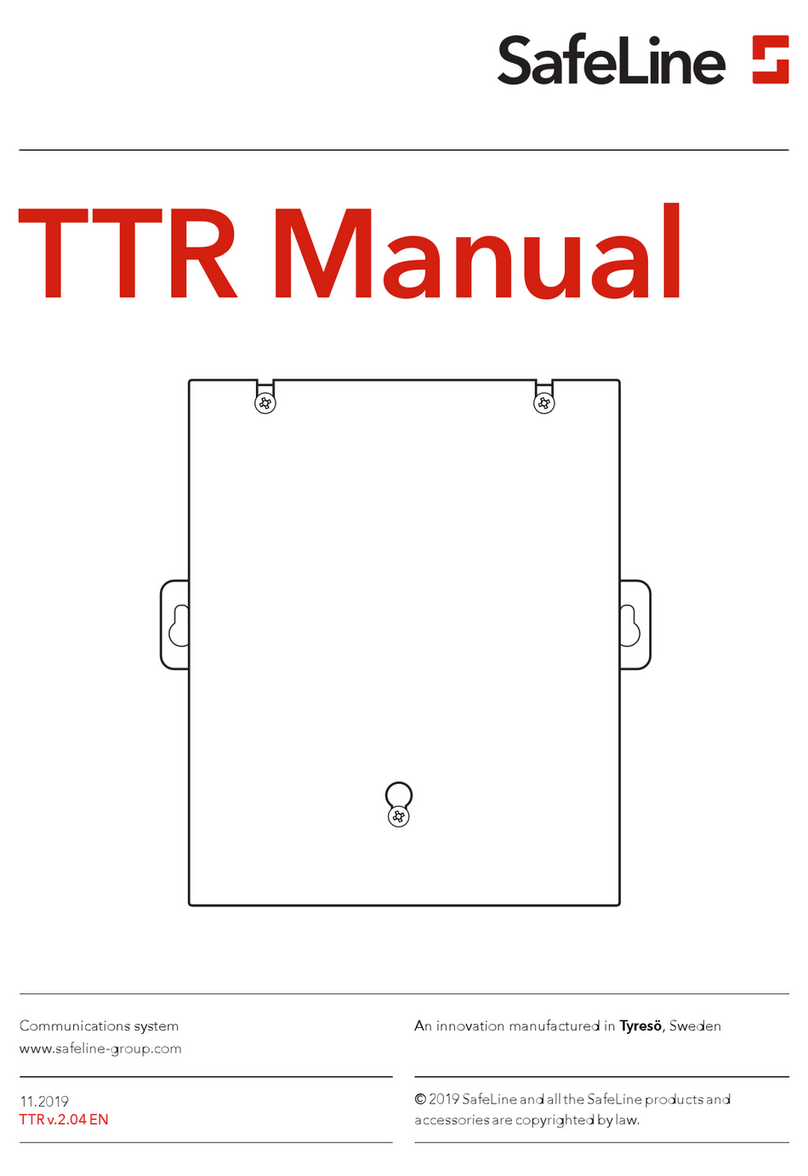 Safeline TTR Manual de usuario