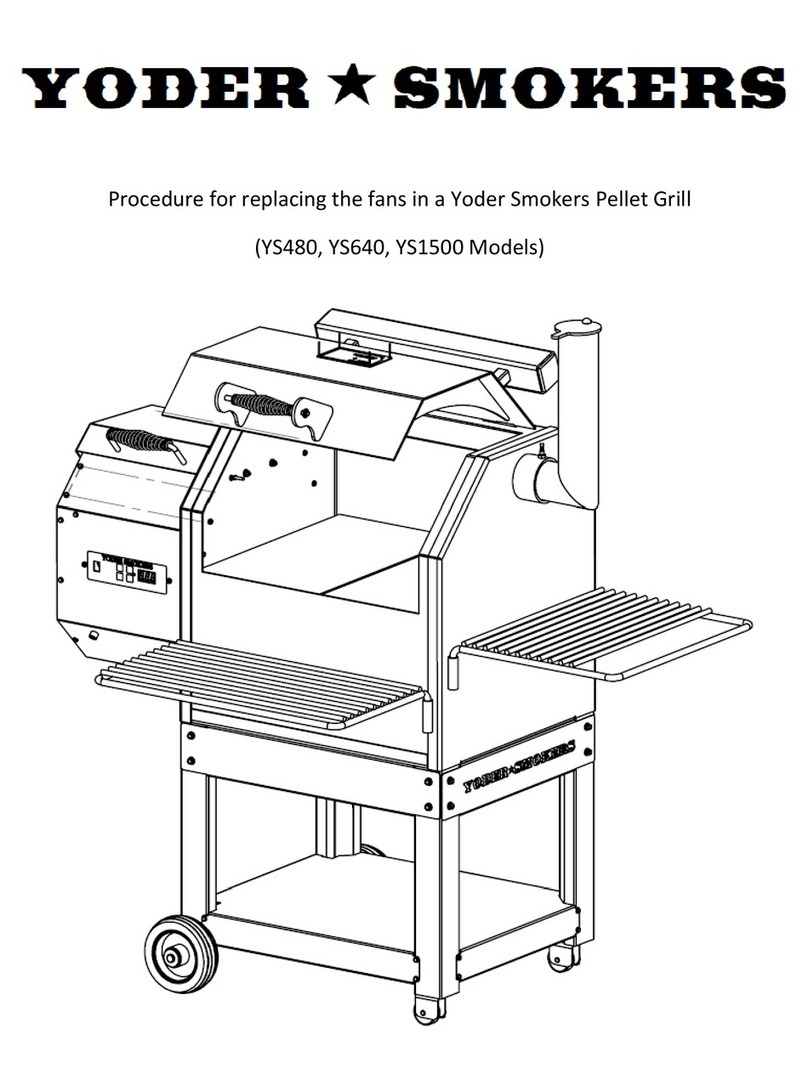 Yoder Smokers YS 480 Manual de usuario Yoder Smokers YS 480 Manual de usuario