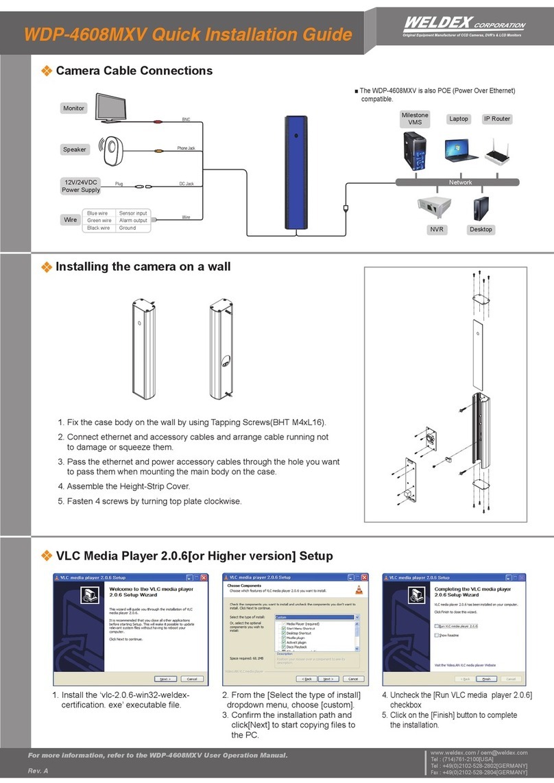 Weldex WDP-4608MXV Manual de usuario