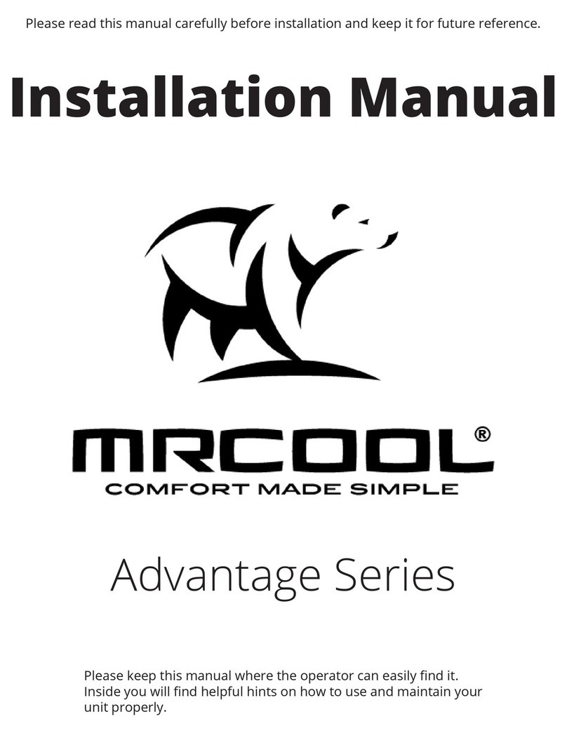 MrCool Advantage Series Manual de usuario