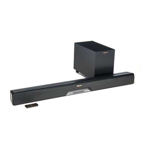 Klipsch RSB-6 Manual de uso y cuidado Klipsch RSB-6 Manual de uso y cuidado