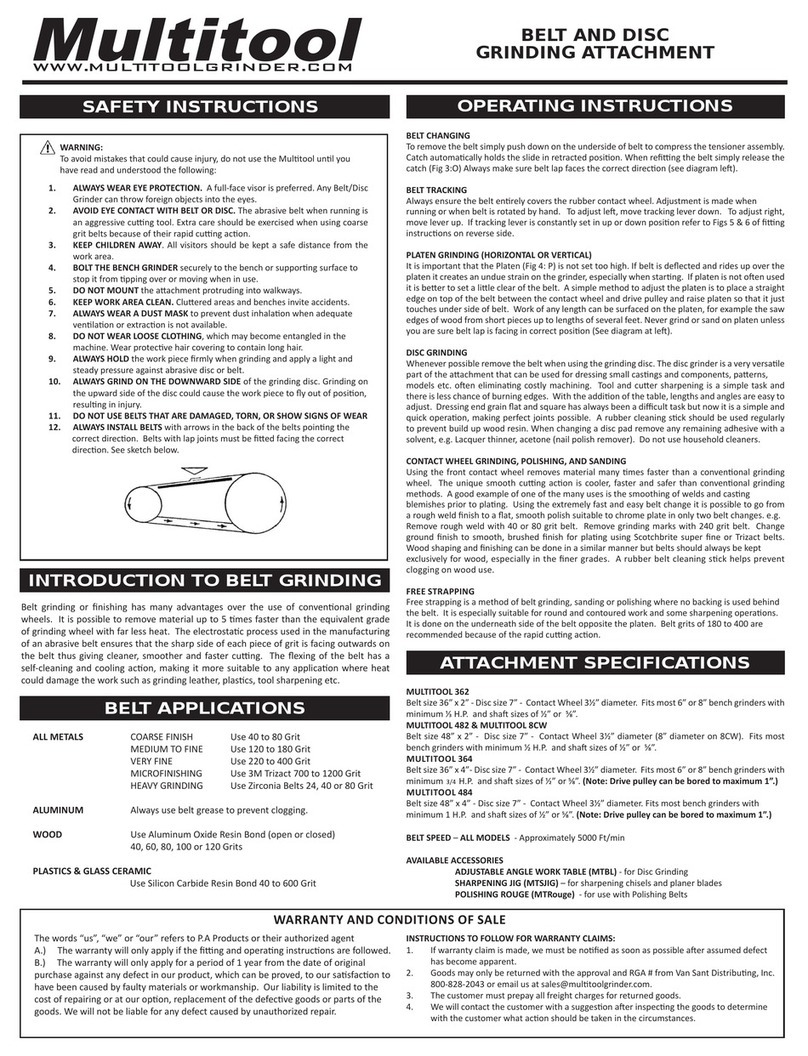 Multitool 362 Manual de usuario