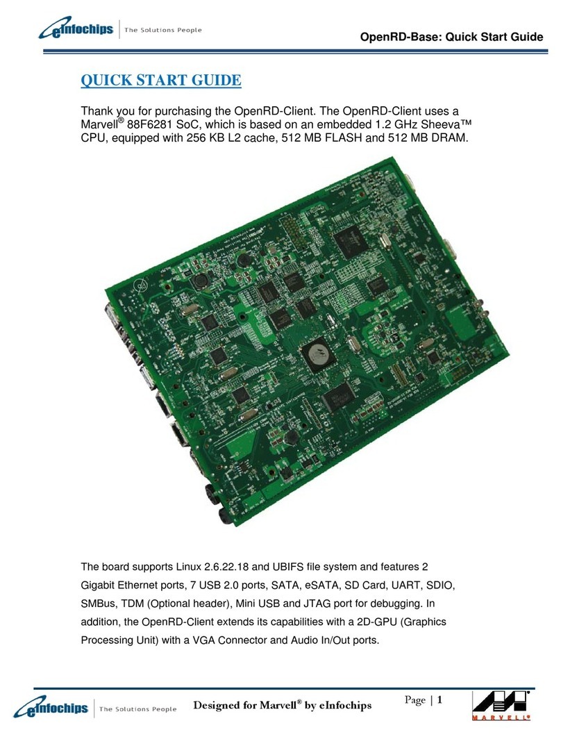 eInfochips OpenRD-Client Manual de usuario