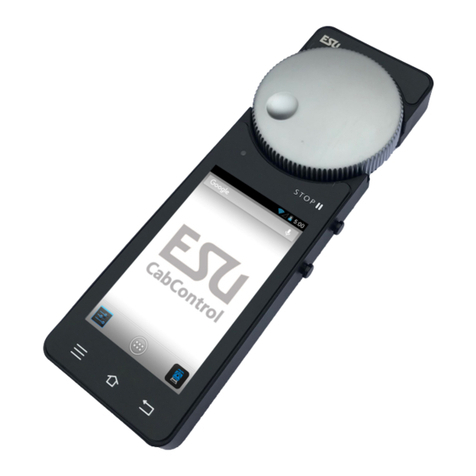 Esu CabControl DCC System Manual de usuario Esu CabControl DCC System Manual de usuario