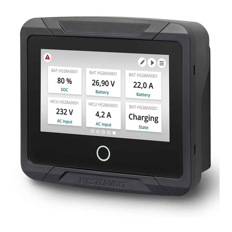 Mastervolt EasyView 5 Manual de usuario