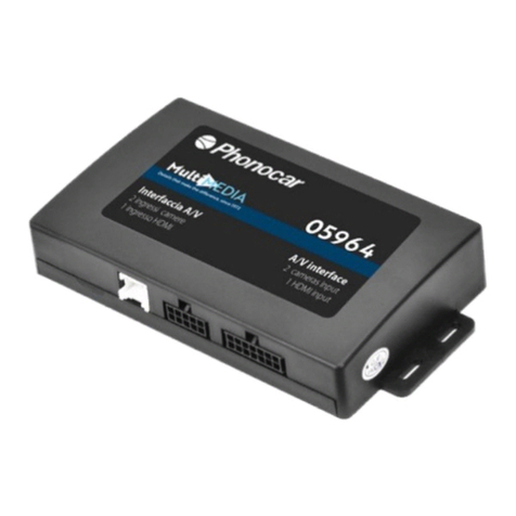 Phonocar 05964 Manual de usuario