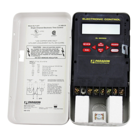 Paragon EL7100 Manual de instrucciones