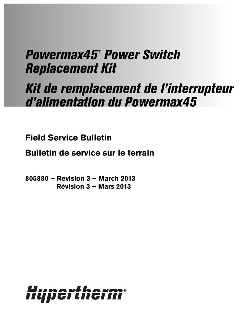 Hypertherm Powermax45 XP Manual de referencia