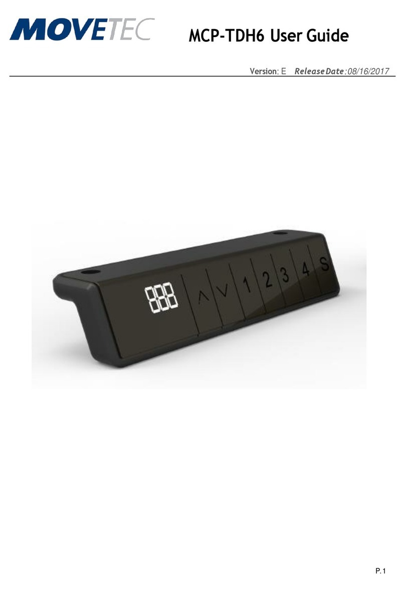 MOVETEC MCP-TDH6 Manual de usuario