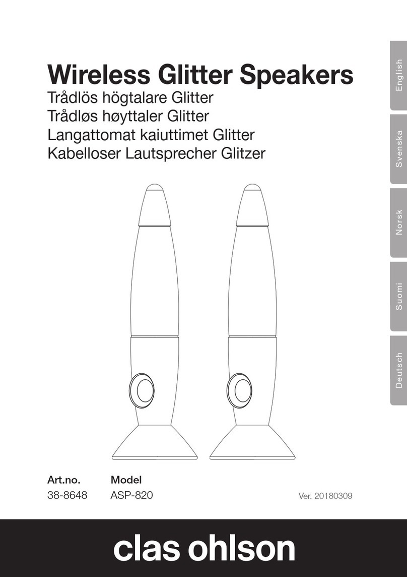 Clas Ohlson ASP-820 Manual de usuario