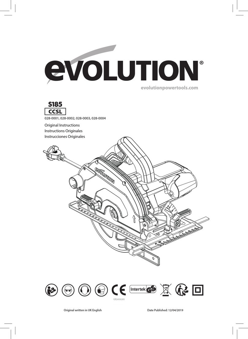 Evolution S185CCSL Manual de usuario