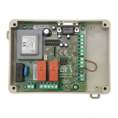 BFT COMPASS 485 Manual de usuario