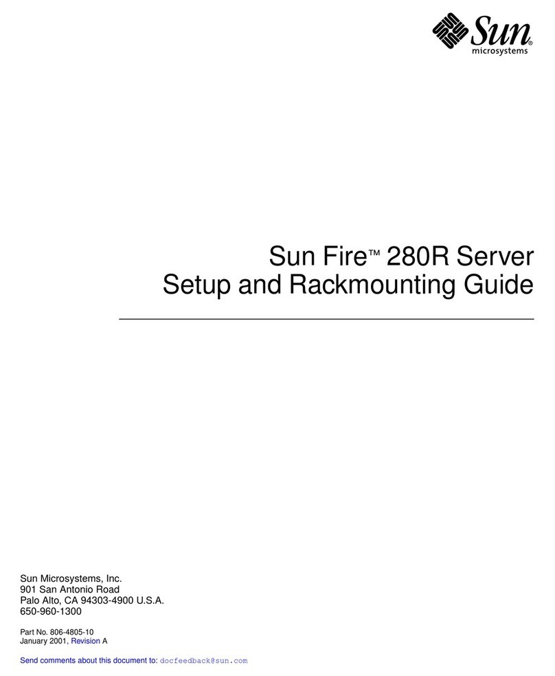 Sun Microsystems SUN FIRE 280R Manual