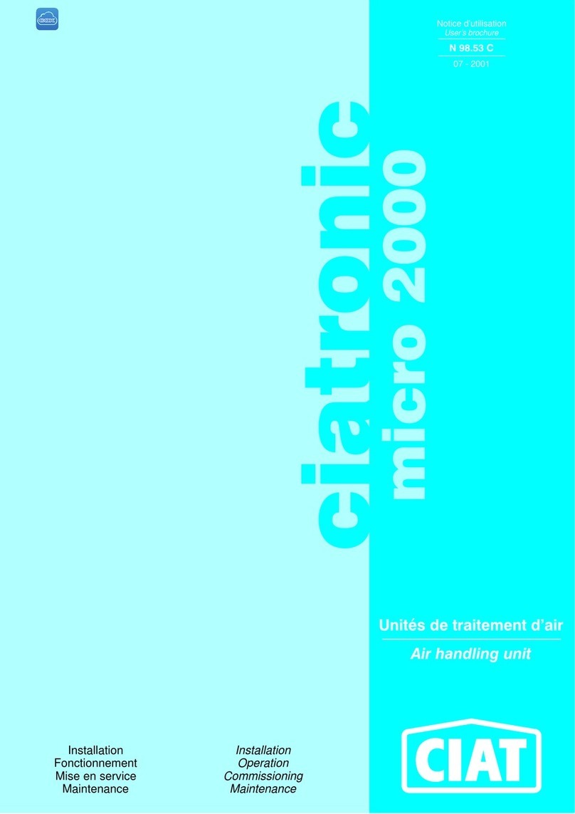 CIAT ciatronic micro 2000 Guía