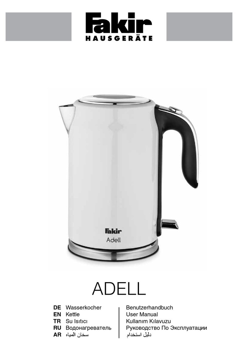 Fakir ADELL Manual de usuario