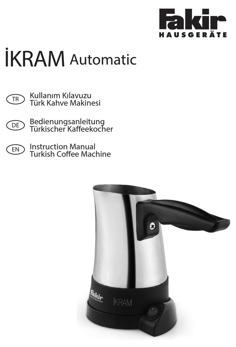 Fakir iKRAM Automatic Manual de usuario