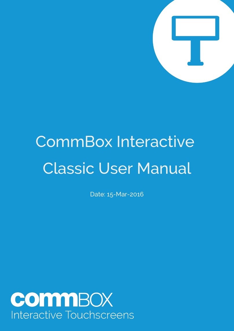 Comm Box Interactive Classic Manual de usuario