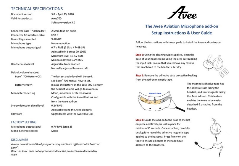 Avee Avee700 Manual