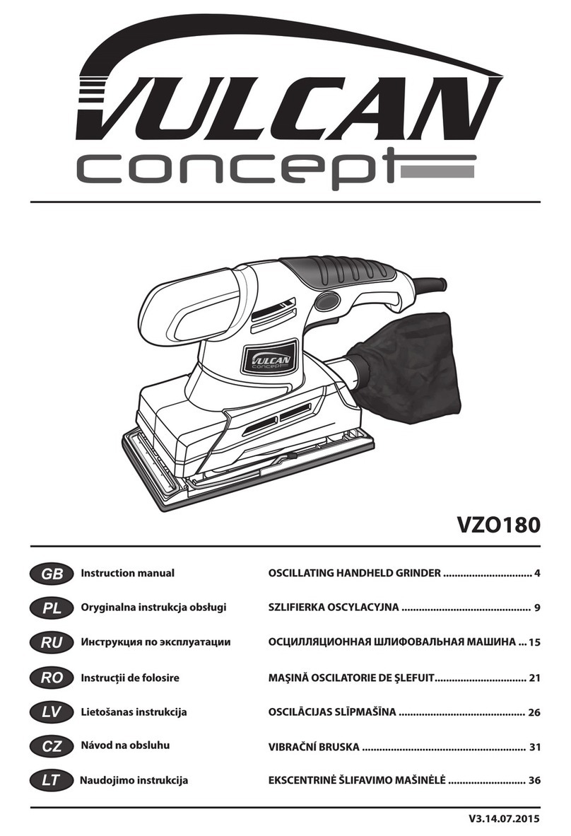 Vulkan VZO180 Manual de usuario Vulkan VZO180 Manual de usuario