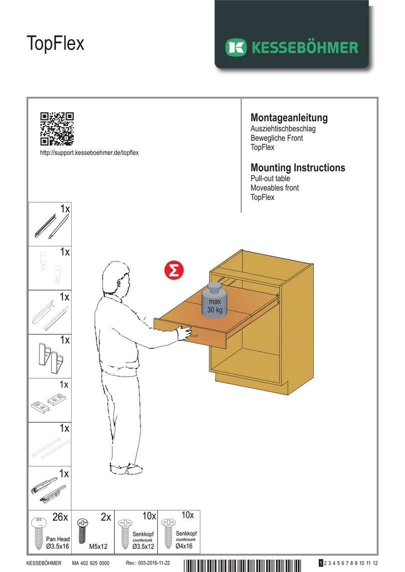 Kesseböhmer TopFlex Manual de usuario